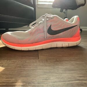 Nike Women’s Grey and Pink Running Shoes